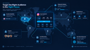 Country targeted Instagram followers for regional audiences, creators, and businesses